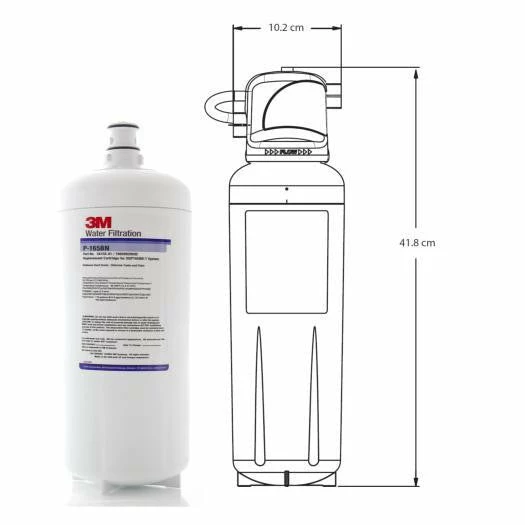 3M Replacement Water Filter, 3 Stage Softening, High Flow