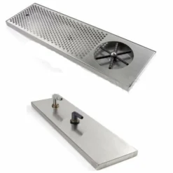 Espresso Parts Milk Jug Rinser, Bench Top, Long Drain Tray