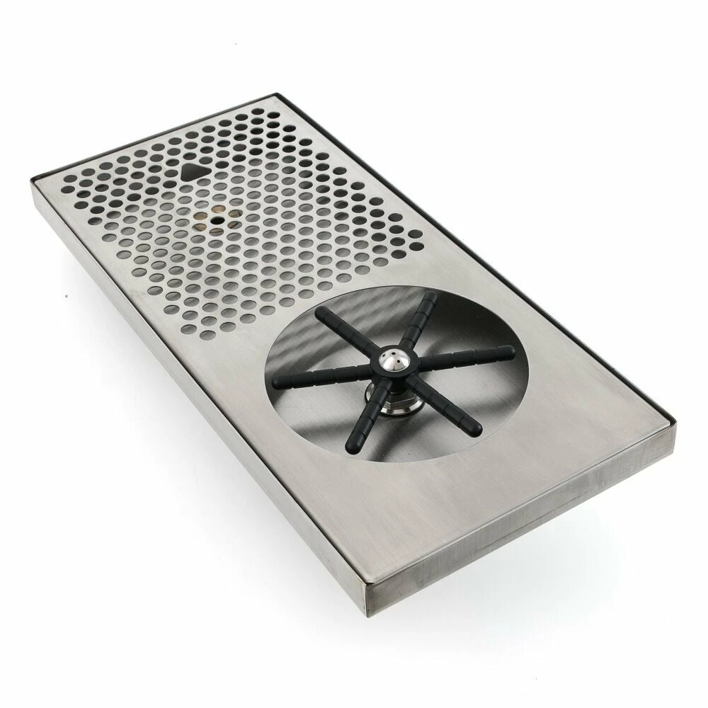 Espresso Parts Pitcher Rinser - 15" X 7" X 7/8" 1 Espresso Parts Pitcher Rinser - 15" X 7" X 7/8"