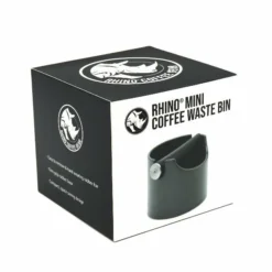 Rhino Mini Waste Bin -Hario Sales Store Rhino Mini Coffee Waste Bin Gunmetal Grey