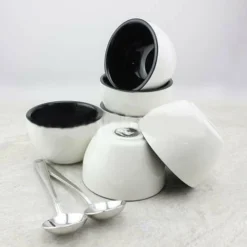 Rhino Cupping Bowl & Spoon Set