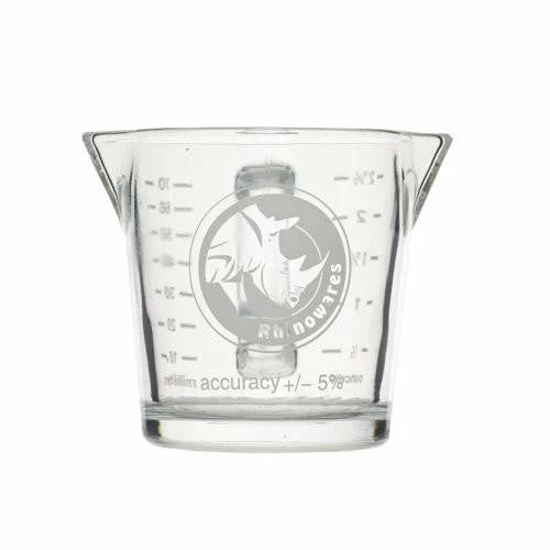 Rhino Shot Glass - Double Spout 1 Rhino Shot Glass - Double Spout
